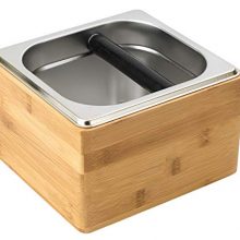 Cafefuji Espresso Knock Box Stainless Coffee Grind