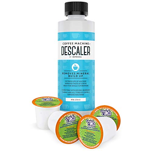 Cleaning and Descaler Kit with Keurig K-Cup Pod Machines