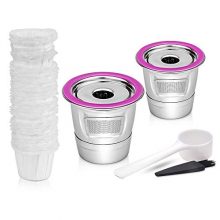 Stainless Steel Reusable Cups Compataible for Keurig