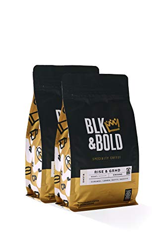 BLK &Bold. Rise & GRND Coffee Blend