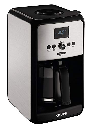 Digital Coffee Maker KRUPS with Stainless Steel Body