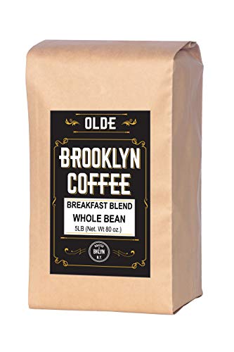 5 Lb. Bag By Olde Brooklyn Coffee Whole Bean Coffee