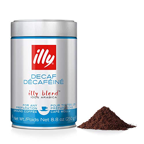 Illy Coffee Decaffeinated Ground Coffee