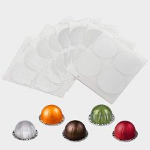 120Pcs Aluminum Foil Seals Lid for Nespresso Capsules Vertuoline
