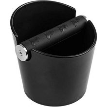 4.8 Inch Shock-Absorbing Non-Slip Base Espresso Dump Bin