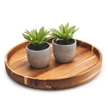 Kurrajong Farmhouse Round Wooden Serving Tray