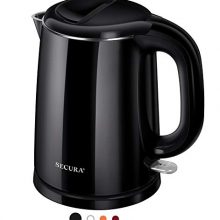Double Wall Electric Kettle Water Heater for Tea Coffee