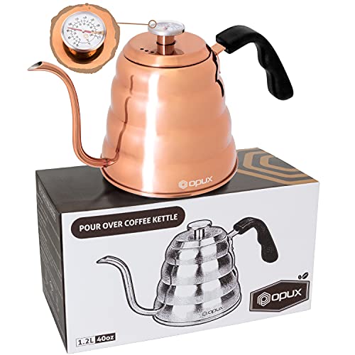 OPUX Gooseneck Kettle for Pour Over Coffee
