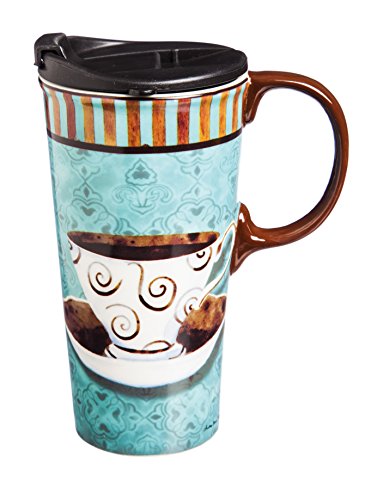 Boxed Ceramic Perfect Travel Coffee Mug