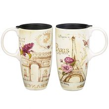 CEDAR HOME Travel Coffee Ceramic Mug