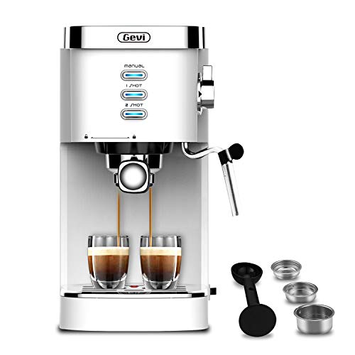 Gevi Espresso Machines 20 Bar Fast Heating