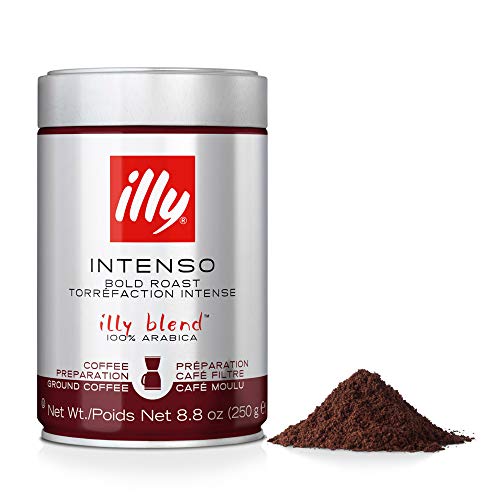 illy Intenso Ground Drip Coffee, Bold Roast
