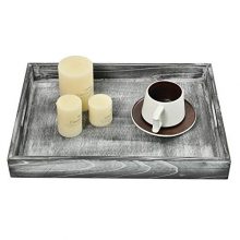 Rustic Distressed Wood Food Breakfast Serving Tray