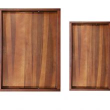 GNGZ Wooden Tray Set - Walnut Wood Tray