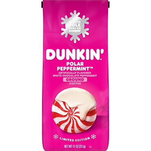 Dunkin' Polar Peppermint Flavored Ground Coffee