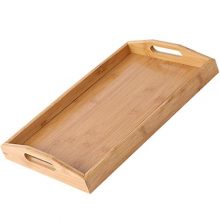 Rectangle Bamboo Butler Serving Tray