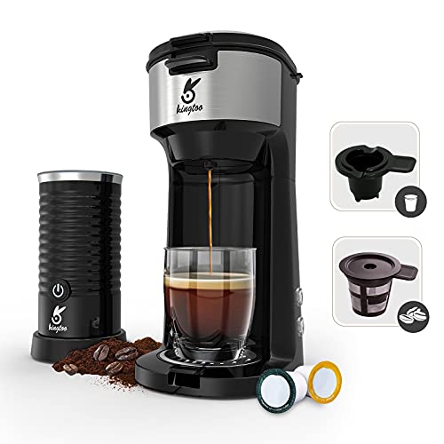 Coffee Maker with Milk Frother,
