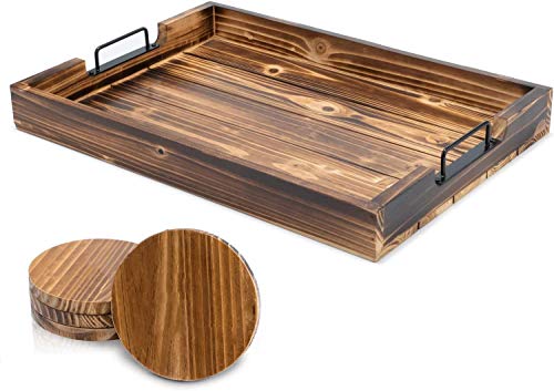 Tray for Coffee Table with Handles