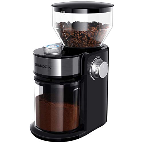 Electric Burr Coffee Grinder with 16 Precise Grind Setting