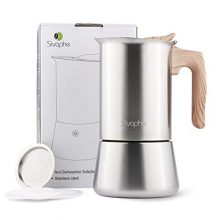 Stainless Steel Stovetop Espresso Coffee Maker