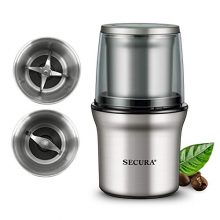 Secura Electric Coffee Grinder and Spice Grinder