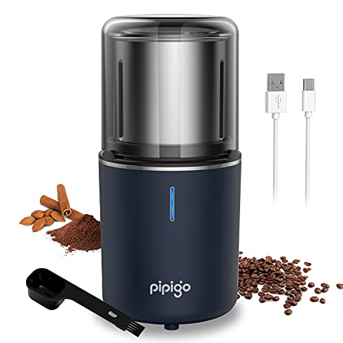 Coffee Grinder with Removable Stainless Steel Bowl Portable
