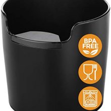 Barista Innovation Knock Box with minimalist design for easy disposal of coffee grounds. 