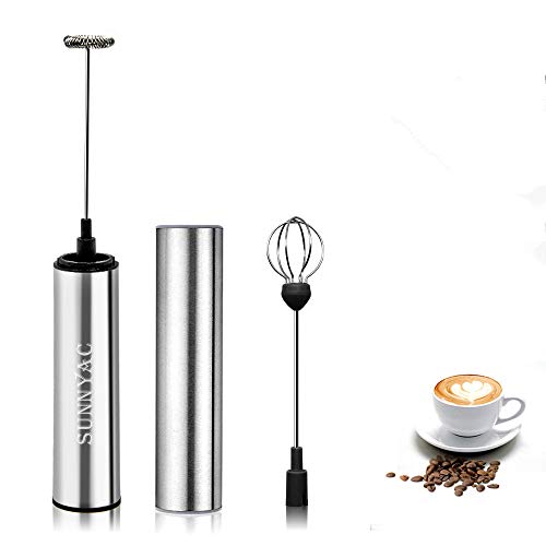 Sunnyac USB Rechargeable Milk Frother Handheld