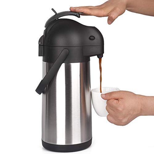 Cresimo 2.2 Liter Airpot Thermal Coffee Carafe