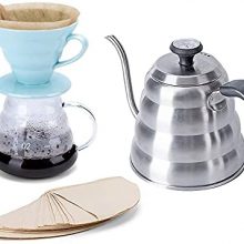 Pour Over Coffee Maker Set Kettle with Thermometer