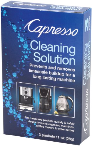 Capresso 640.13 Cleaning Solution 3 packets 1 oz