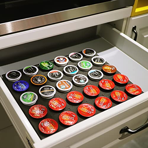 wobivcs Coffee Pod Storage Organizer Tray Drawer Holds