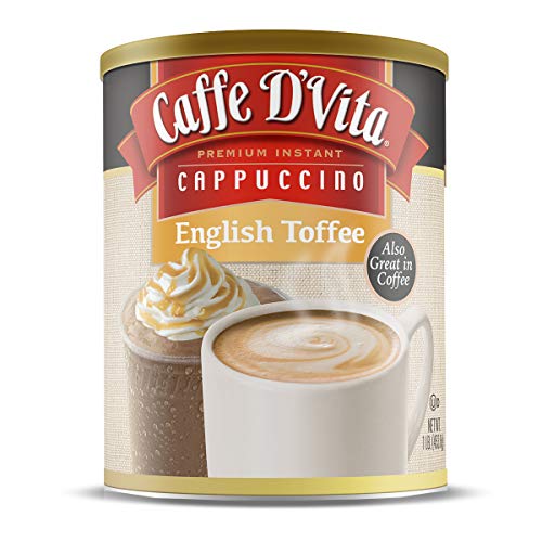 English Toffee Cappuccino Caffe D’Vita