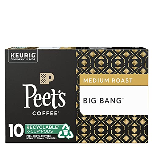 Peet's Coffee Big Bang K Cup Coffee Pods for Keurig Brewers