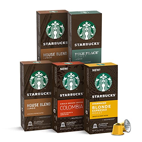 Starbucks by Nespresso single serve capsules