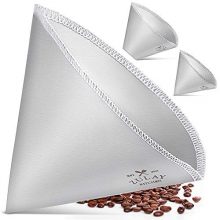Reusable Pour Over Coffee Filter for Hario, Chemex, Ovalware