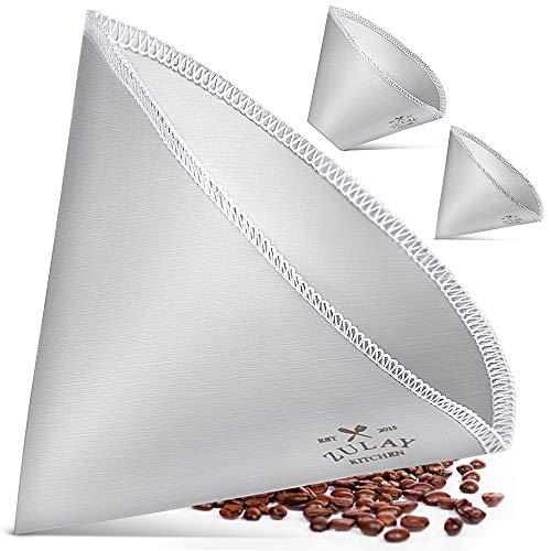 Reusable Pour Over Coffee Filter for Hario, Chemex, Ovalware