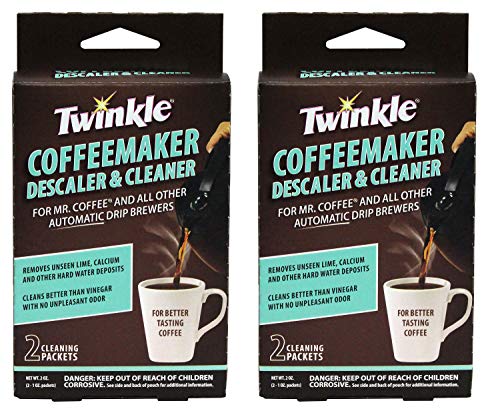 Twinkle Coffeemaker Cleaner & Descaler Mr. Coffee & All Automatic Drip Units