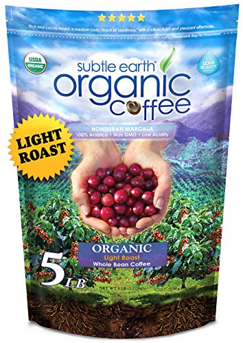 Light Roast Subtle Earth Organic Coffee