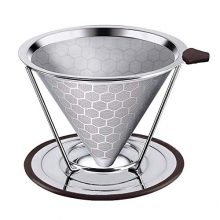 Pour Over Coffee Dripper - Stainless Steel