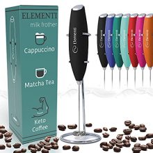 Elementi Milk Frother Handheld Electric Matcha Whisk
