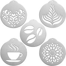 ZEXIN 5Pcs Barista Cappuccino Arts