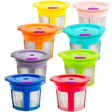 Youngever 8 Reusable K Cup 2.0 Solo Filter Pod