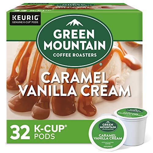 Keurig K-Cup Pods Roasters Caramel Vanilla Cream Single-Serve