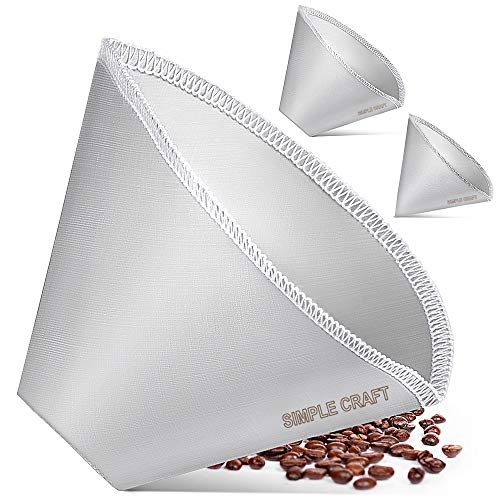 Simple Craft Reusable Pour Over Coffee Filter
