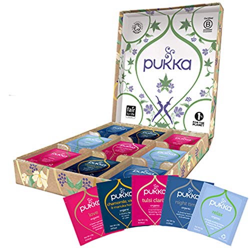 Organic Herbal Teas Pukka Relax Selection Gift Box