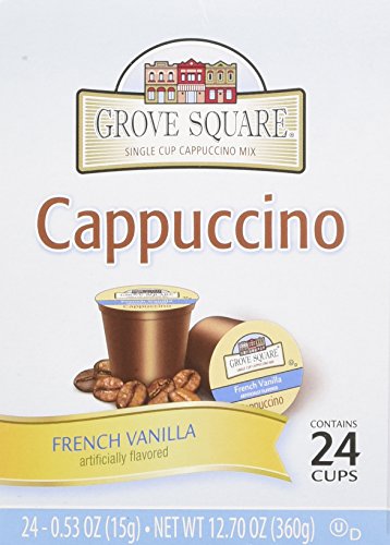 Grove Square Cappuccino Cups, French Vanilla