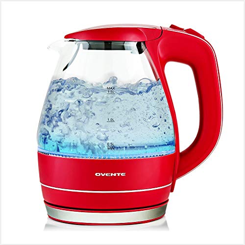 Rapid Boil Electric Glass Kettle 1.5 Liter - Your Perfect Countertop Tea Maker