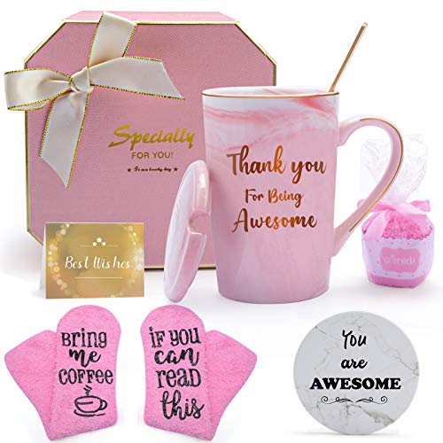 Coffee Mugs and Socks Graduation Teacher Appreciation Gift for Women