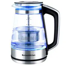 Electric Kettle, Bonsenkitchen Glass Tea Kettle
